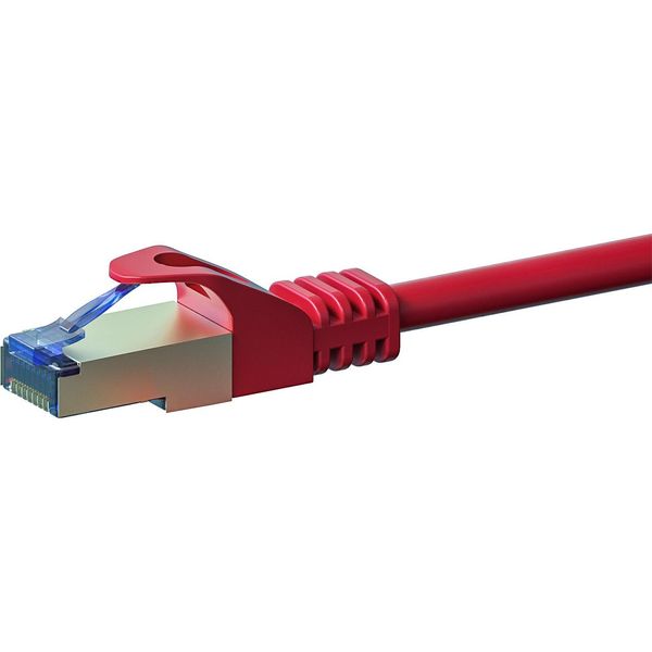 Cat 6A Netzwerkkabel Lsoh - S/Ftp - 0,50 Metri - Rot-image