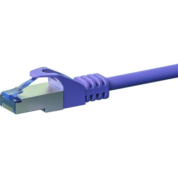 Cavo Di Rete Cat 6A Lsoh - S/Ftp - 3 Metri - Viola-image