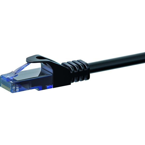 Cavo Di Rete Cat6A 100% Rame - U/Utp - 0,25 Metri - Nero-image