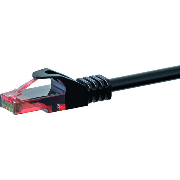 Cavo Di Rete CAT6, U/Utp, 0,25 Metri, Nero, 100% Rame-image
