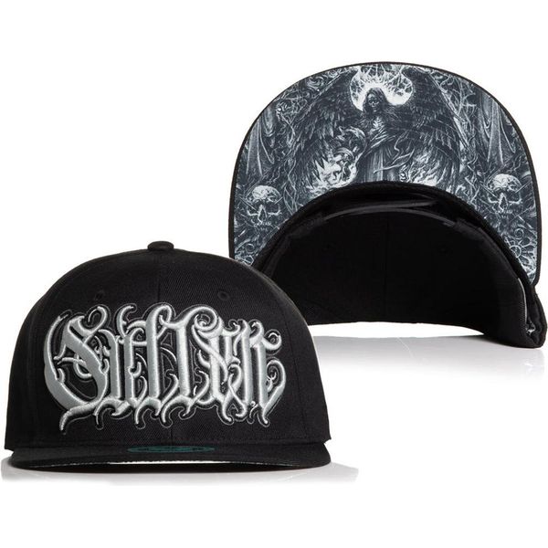 Sullen Clothing Snapback Cap Demonic Angels Basecap Tattoo MüTze Kappe Skull-image