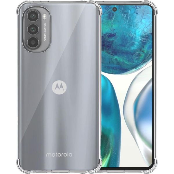 Custodia Per Motorola Moto G52 Trasparente - Custodia In Silicone Tpu Antiurto Con Paraurti Trasparente - Smartphonica-image