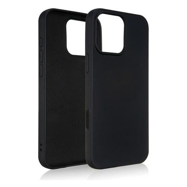 Beline Etui Silicone Iphone 16 Pro Max 6.9 Czarny/Black-image