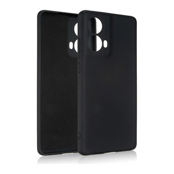 Beline Etui Silicone Moto G85 5Gczarny/Black-image