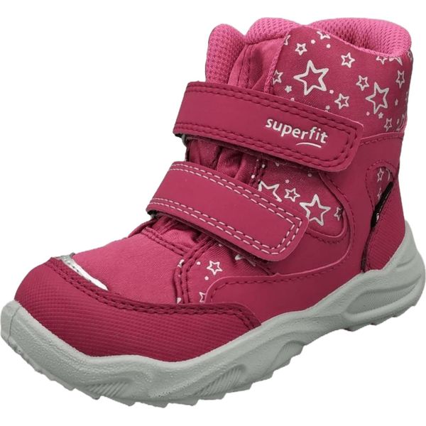 Superfit Glacier Scarpe Per Bambini Ragazze Stivali Invernali Rosso Tempo Libero, Numero Di Scarpe: 27 Eu-image