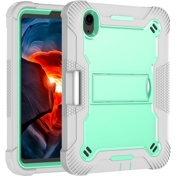 Custodia Per Ipad Mini 2024/Ipad Mini 2021, Custodia Protettiva Ibrida Rugged Per Tablet Con Supporto Minze-image
