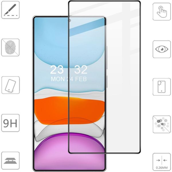 Per Samsung Galaxy S25 Ultra 5G 2X 3D Premium Display 0,3 Mm H9 Protezione In Vetro Temperato-image