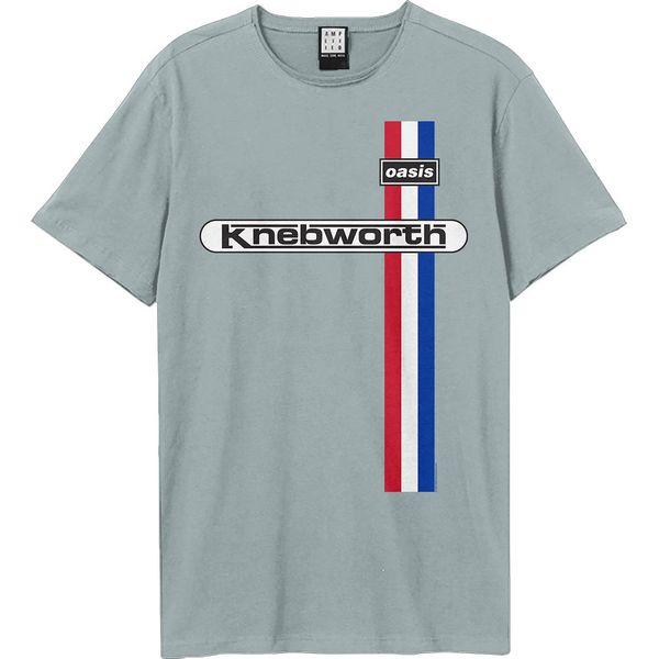 Amplified - Maglietta "Knebworth"" Per Uomo/Donna Unisex GD2193 (S) (Strano Blu)"-image