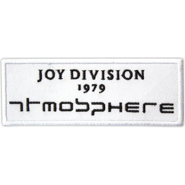 Joy Division - Toppa Da Stirare "Atmosphere"", Tessuto RO12897 (Taglia Unica) (Bianco/Nero)"-image
