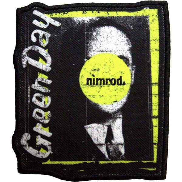 Green Day - Stampa - Toppa Da Stirare "Nimrod"" - Poliestere RO12877 (Taglia Unica) (Nero/Bianco/Giallo)"-image