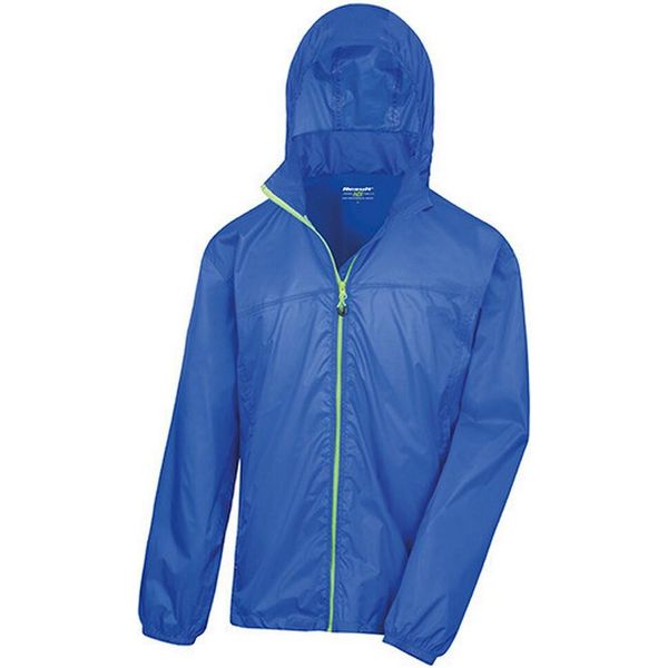 Result - Giacca Pieghevole Da Uomo BC5528 (Xxl) (Blu Royal/Lime)-image