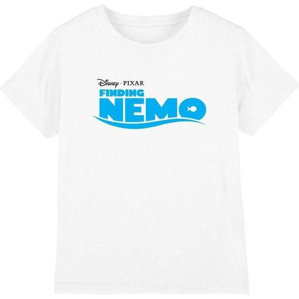 Alla Ricerca Di Nemo - Maglietta Per Bambini TV3206 (104) (Bianco)-image