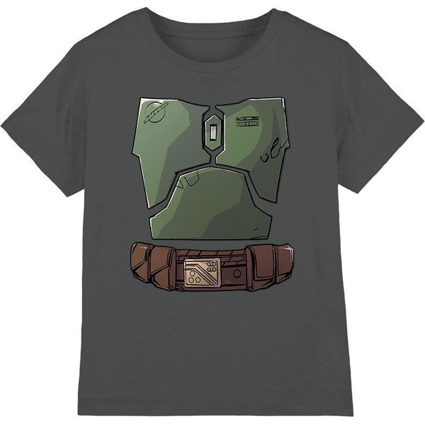 Star Wars - Maglietta Per Bambini TV3252 (128) (Carbone)-image