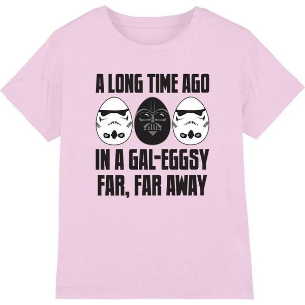 Star Wars - Maglietta "Galeggsy Far, Far Away"" Per Bambini TV3271 (128) (Rosa)"-image