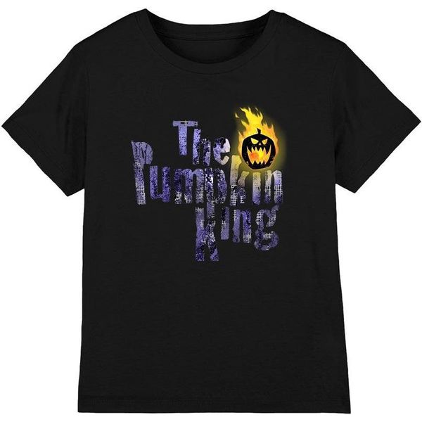 The Nightmare Before Christmas - Maglietta Per Bambini TV3296 (128) (Nero)-image
