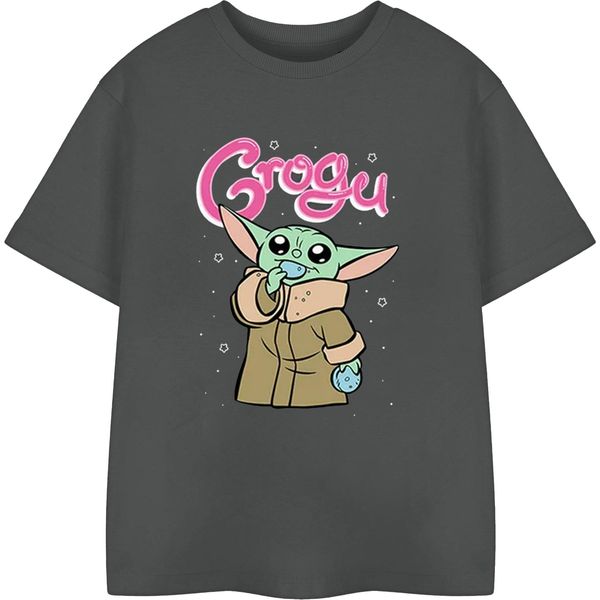 Star Wars: I Mandaloriani - Maglietta Per Bambini TV3325 (104) (Carbone)-image