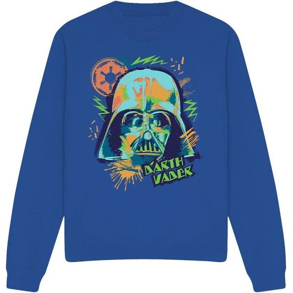 Star Wars - Felpa "Anni '90"" Per Uomo/Donna Unisex TV3433 (Xxl) (Blu Reale)"-image