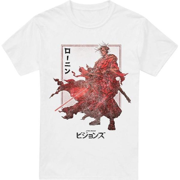Star Wars - Maglietta "Visions Ronin"" Da Uomo TV3446 (L) (Bianco)"-image