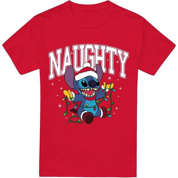 Lilo & Stitch - Maglietta "Naughty Stitch"" Per Bambini TV3495 (M) (Rot)"-image