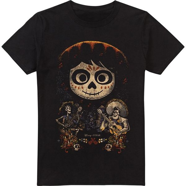 Coco - T-Shirt Da Uomo TV3632 (M) (Nero)-image