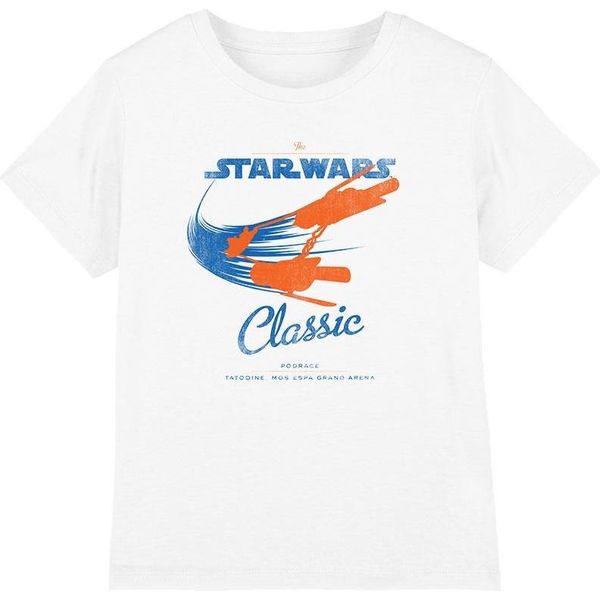 Star Wars - Maglietta Per Bambini TV3645 (104) (Bianco)-image