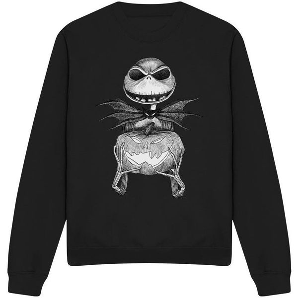 The Nightmare Before Christmas - Felpa Per Bambini/Ragazzi Unisex TV3657 (Xxl) (Schwarz)-image