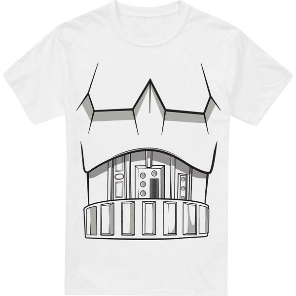 Star Wars - Maglietta Da Uomo TV3686 (S) (Bianco)-image