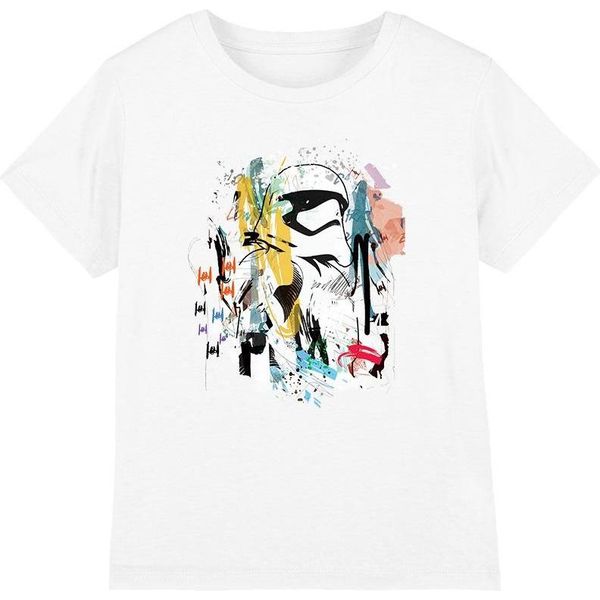 Star Wars - Maglietta Per Bambini TV3743 (128) (Bianco)-image