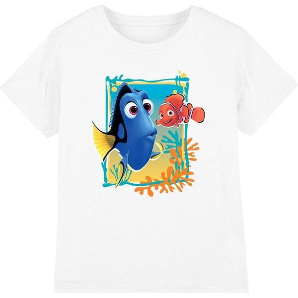 Alla Ricerca Di Nemo - Maglietta Per Bambini TV3865 (152-158) (Bianco)-image
