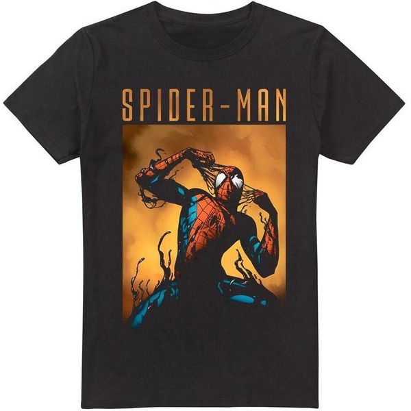 Spider-Man - Maglietta "Creeping Venom"" Da Uomo TV3932 (Xl) (Nero)"-image