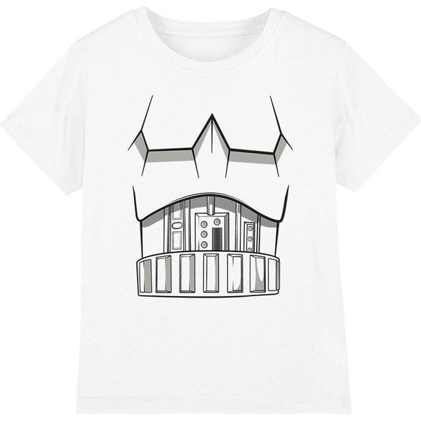 Star Wars - Maglietta Per Bambini TV3960 (128) (Bianco)-image