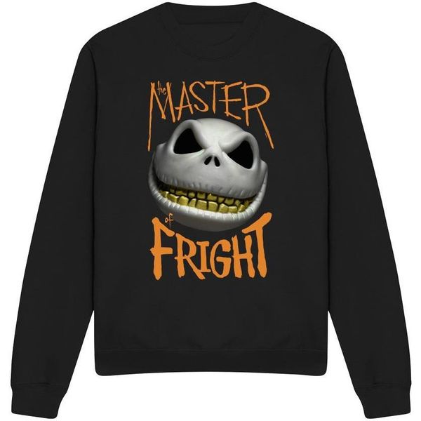 The Nightmare Before Christmas - Felpa "Master Of Fright"" Per Uomo/Donna Unisex TV3992 (Xl) (Nero)"-image