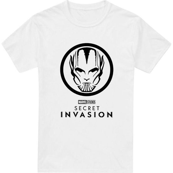 Marvel - Maglietta "Secret Invasion"" Da Uomo TV4037 (Xxl) (Bianco)"-image