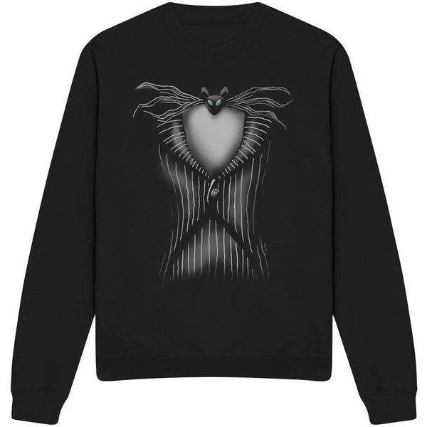 The Nightmare Before Christmas - Felpa Per Bambini/Ragazzi Unisex TV4039 (Xl) (Schwarz)-image