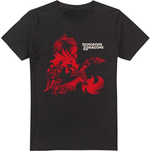Dungeons & Dragons - Maglietta Da Uomo TV4338 (M) (Nero)-image