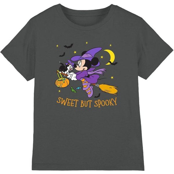 Disney - Maglietta "Strega Spettrale"" Per Bambini TV4502 (104) (Carbone)"-image