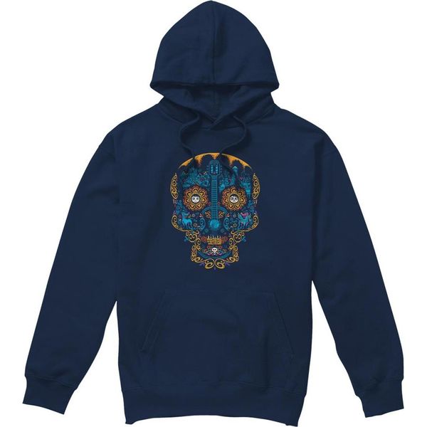 Coco - Felpa Con Cappuccio "Day Of The Dead"" Per Uomo TV4541 (M) (Blu Navy)"-image