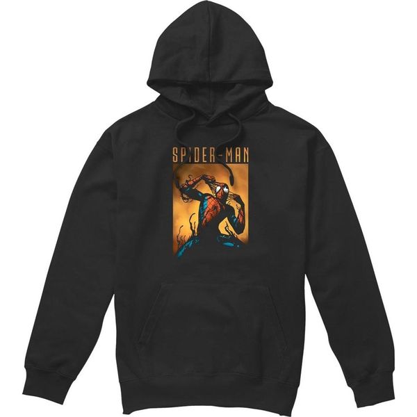 Spider-Man - Felpa Con Cappuccio "Creeping Venom"" Da Uomo TV4599 (L) (Nero)"-image