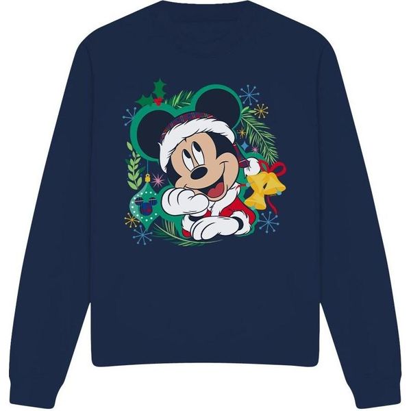 Disney - Felpa Per Uomo/Donna Unisex - Design Natalizio TV4818 (Xxl) (Blu Navy)-image