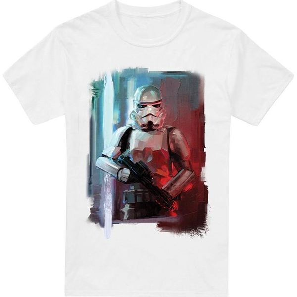 Star Wars - Maglietta Da Uomo TV4844 (Xl) (Bianco)-image