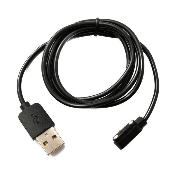 SYSTEM-S Cavo Usb 2.0 Da 100 Cm Per La Ricarica Di Xiaomi Haylou LS05 Solar LS05 In Nero-image