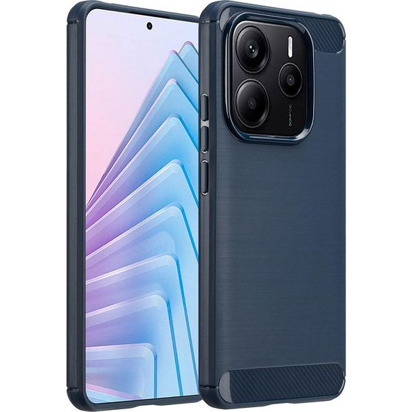 Xiaomi Redmi Note 14 Cover - Silicone - Imoshion Custodia Morbida/Backcover - Blu Scuro-image