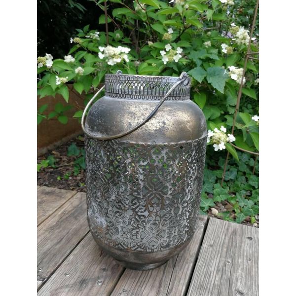 Lanterna Sligo, Oro Antico Vintage Lanterna Sligo, Oro Antico - 43 Cm-image