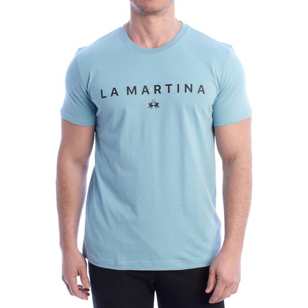 T-Shirt La Martina A Maniche Corte Con Vestibilità Regolare YMR005-JS206 Uomo-image