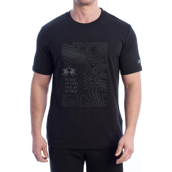 T-Shirt La Martina A Maniche Corte Con Vestibilità Regolare YMR301-JS206 Uomo-image