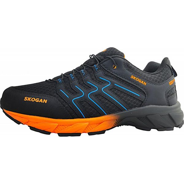 Skogan Sko-Runner, Scarpone Da Trekking Da Uomo In Nero, Misura 45-image