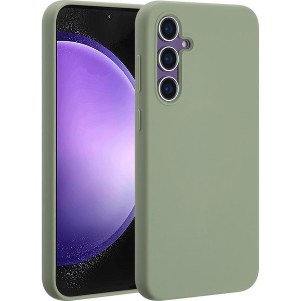 Samsung Galaxy S23 Fe Sleeve - Silicone - Custodia/Copertura Morbida Accezz - Verde-image