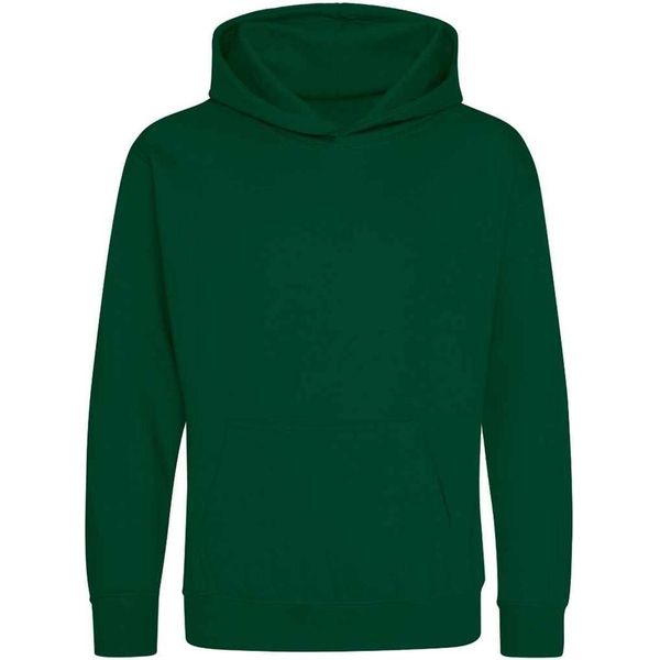 Awdis - Maglia Con Cappuccio Per Bambini PC5102 (152-158) (Rosso Fuoco)-image