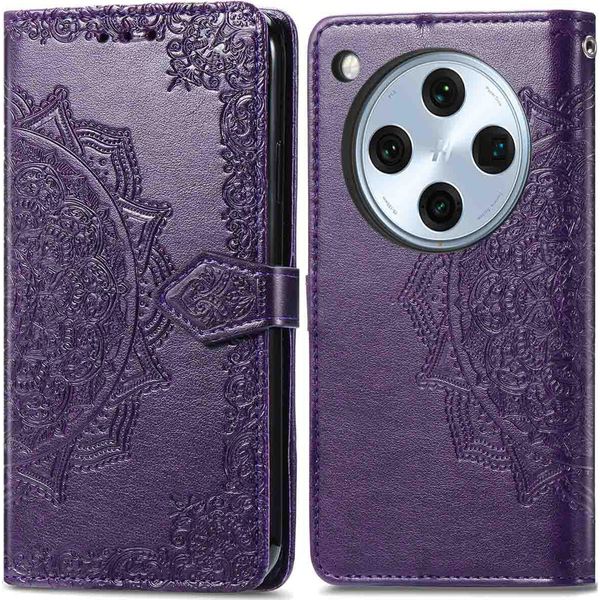 Oppo Find X8 Pro Sleeve - Pelle Finta - Flip Cover Imoshion - Viola-image