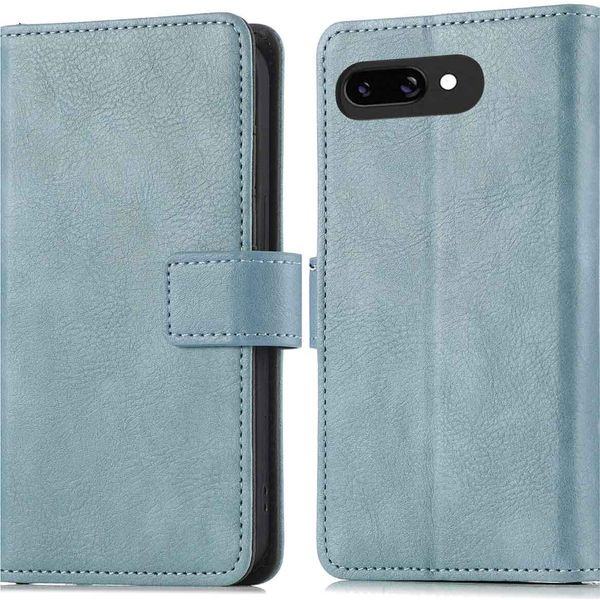 Custodia Per Cellulare Imoshion Per Google Pixel 9A - Cover Flip A Libro - Blu Chiaro-image